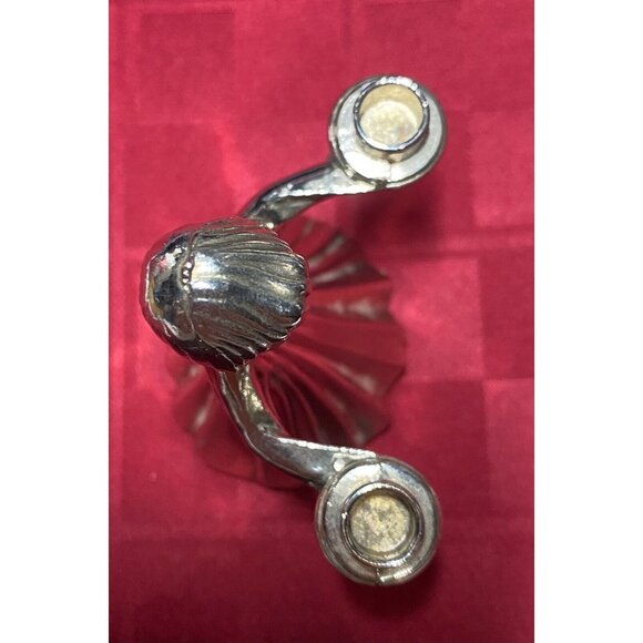 Silver Plated Choir Girl Mini Candle Stick Holder Made in Italy - Picture 6 of 6